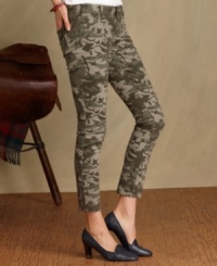 Camouflage gets really chic in Tommy Hilfiger's skinny pants. Pair them with your favorite pumps for a polished look with a rugged edge.