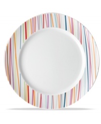 Solid stripes. The Sunny Day Stripes salad plate shines with bright accent colors on a body of durable, double-fired porcelain. Mix with solid Sunny Day dinnerware, also from THOMAS by Rosenthal.