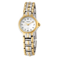 Carriage Women's C3C353 Two-Tone Round Case White Dial Two-Tone Stainless Steel Jewelry Bracelet Watch