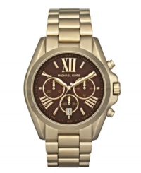 Treat yourself to the decadent design of this watch by Michael Kors.