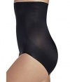 TC Fine Intimates Medium Control High-Waist Shapewear Brief, LARGE, Black