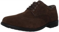 Hush Puppies Men's Brando Oxford,Red Brown,11 W US