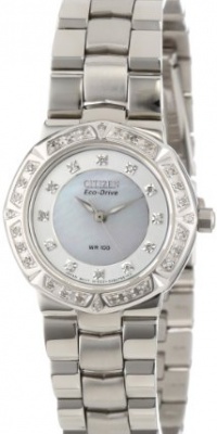 Citizen Women's EP5830-56D Eco-Drive Serano Sport Diamond Accented Watch