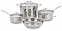 Cuisinart 77-7 Chef's Classic Stainless 7-Piece Cookware Set