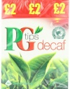 PG Tips Pyramid Tea Bags Decaf, 80-Count Tea Bags (Pack of 3)