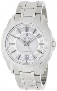 Bulova Men's 96B130 Precisionist Longwood Stainless-Steel Bracelet Watch