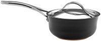 Anolon Nouvelle Copper Hard Anodized Nonstick 2-1/2-Quart Covered Saucier