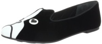 Marc by Marc Jacobs Women's 635087-2 Loafer,Black/White,36 EU/36-6 M US