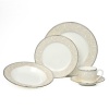 Mikasa Elegant Scroll Pearl 5 Piece Place Setting