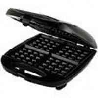 Oster CKSTWF40 4-Slice Waffle Maker, Black