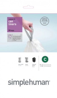 Simplehuman Can Liner C - 20 Liners - CW0162