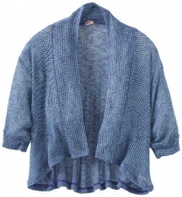 Splendid Girls 7-16 Beachglass Loose Knit Wrap, Ultramarine, 12