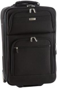 Ricardo Beverly Hills Luggage Huntington Lite 3.0 21 inches Expandable Wheelaboard Bag, Black, 21 x 14 x 7