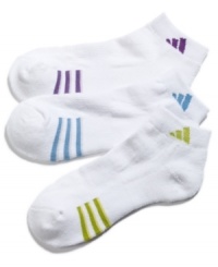 Old-school low-cut socks from the experts at adidas. The cushioned foot and CLIMALITE® fabric create a versatile athletic sock.