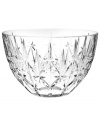 A bright spot in any setting, the Sparkle bowl shines in luminous star-cut crystal from Marquis by Waterford.