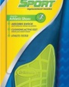 Dr. Scholl's Massaging Gel Sport Insoles, Men's Size 8-13, 1-Pair Packages (Pack of 2)