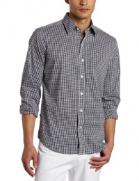 Victorinox Men's Ertsfield Stretch Poplin Gingham Shirt