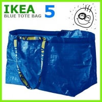 LARGE VOLUME ~ IKEA Tote Bags~ SET of (5)