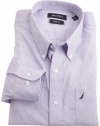 Nautica Men's Solid Button Down Shirt