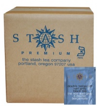 Stash Premium Double Bergamot Earl Grey Tea, Tea Bags, 100-Count Box