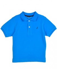 Nautica Solid Pique Polo (Sizes 4- 7X)