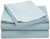 Cathay Home Fashions Luxury Silky Soft Brushed  Microfiber Twin Sheet Set, Light Blue