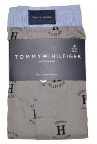 Tommy Hilfiger Men H Logo Full Cut Cotton Boxer Shorts