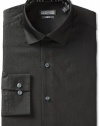 Kenneth Cole Reaction Men's Slim Fit Chambray Dress Shirt