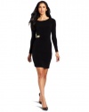 Calvin Klein Women's Long Sleeve Matte Jersey Dress, Black, 6