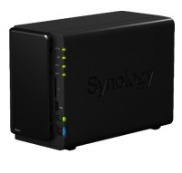 Synology DiskStation 2-Bay (Diskless) Network Attached Storage DS212 (Black)