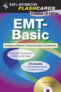 EMT-Basic - Interactive Flashcards Book for EMT (REA), Premium Edition incl. CD-ROM