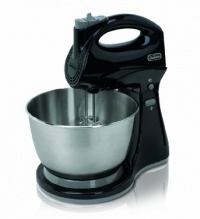 Sunbeam FPSBHS0302 250-Watt 5-Speed Hand and Stand Mixer Combo, Black