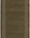 Nourison Westport Solid Mocca 2.6-Feet by 4.0-Feet 100% Wool Area Rug