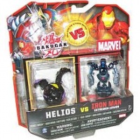 Bakugan Helios vs Iron Man Stealth Armor