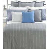 Ralph Lauren Jermyn Street Large King Duvet - Grey Stripe