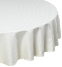 Lenox Simply Fine 70-Inch Round Tablecloth, Ivory