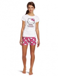 Hello Kitty Juniors Dot Print Short Set