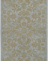 Surya Bombay 3-Feet 3-Inch by 5-Feet 3-Inch Hand Tufted Rug, Blue