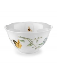 Accessories coordinate with the mix-and-match dinnerware for a complete customized collection. In varied floral and butterfly designs.