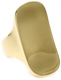 Elizabeth and James Saddle Collection 18k Gold-Plated Knuckle Ring, Size 8