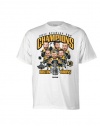 NHL Boston Bruins 2011 Stanley Cup Champs Caricature Tee Shirt Men's