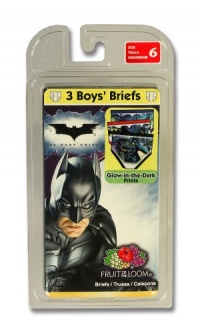 Fruit of the Loom Boys 2-7 Fruit Of The Loom Boys Batman 3 Pack Briefs Prints