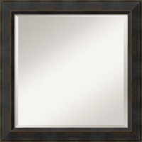 Hemingway Square Wall Mirror, Image size: 20.00 x 20.00