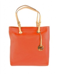 MICHAEL Michael Kors Jet Set Leather Tote LACQUER PINK 30T91TTT3L PERSIMMON