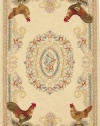 Nourison Country Heritage H691 9'6 x 13'6 Gold Area Rug