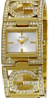 GUESS Women's W14522L1 Jewelry Silver Dial Watch