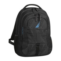 Nautica NX-2666 18 inch Backpack (BLACK)