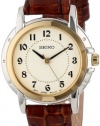 Seiko Women's SXGA02 Brown Leather Strap Watch