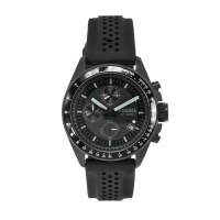 Fossil Men's CH2703 Decker Rubber Band Black Dial Watch