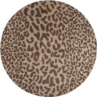 Surya ATH-5000 Athena Tan 4-Feet Round Area Rug